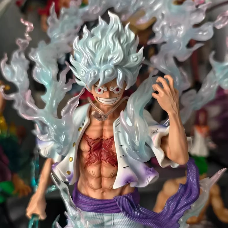 Nuevo JT Nika Monkey D. Figura de acción de Luffy, figuras de Anime de una pieza, figuras de Luffy quinto engranaje, colección de estatuas de PVC, regalos de modelos