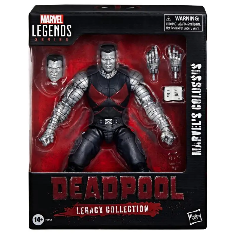 Original Marvel Legends Deadpool Colossus Peter Rasputin Anime Figurine Action Figure Collection Model Toy Ornaments Kid Gifts