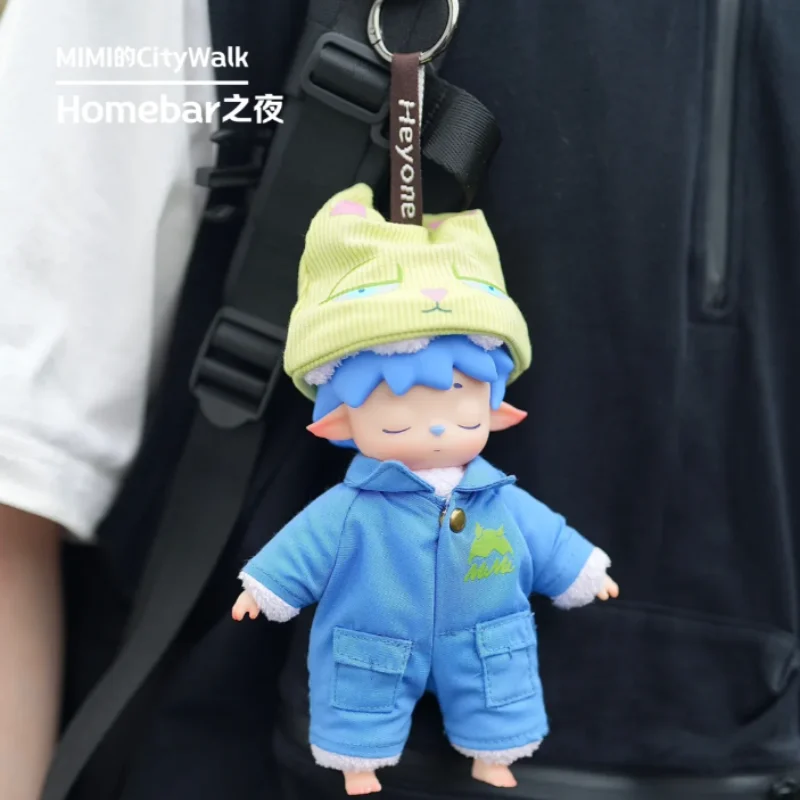 Anime Figure Mimi City Walk Series Blind Box Vinyl Doll Pendant Kawaii Mystery Box Collection Cartoon Decor Kid Toys Xmas Gift