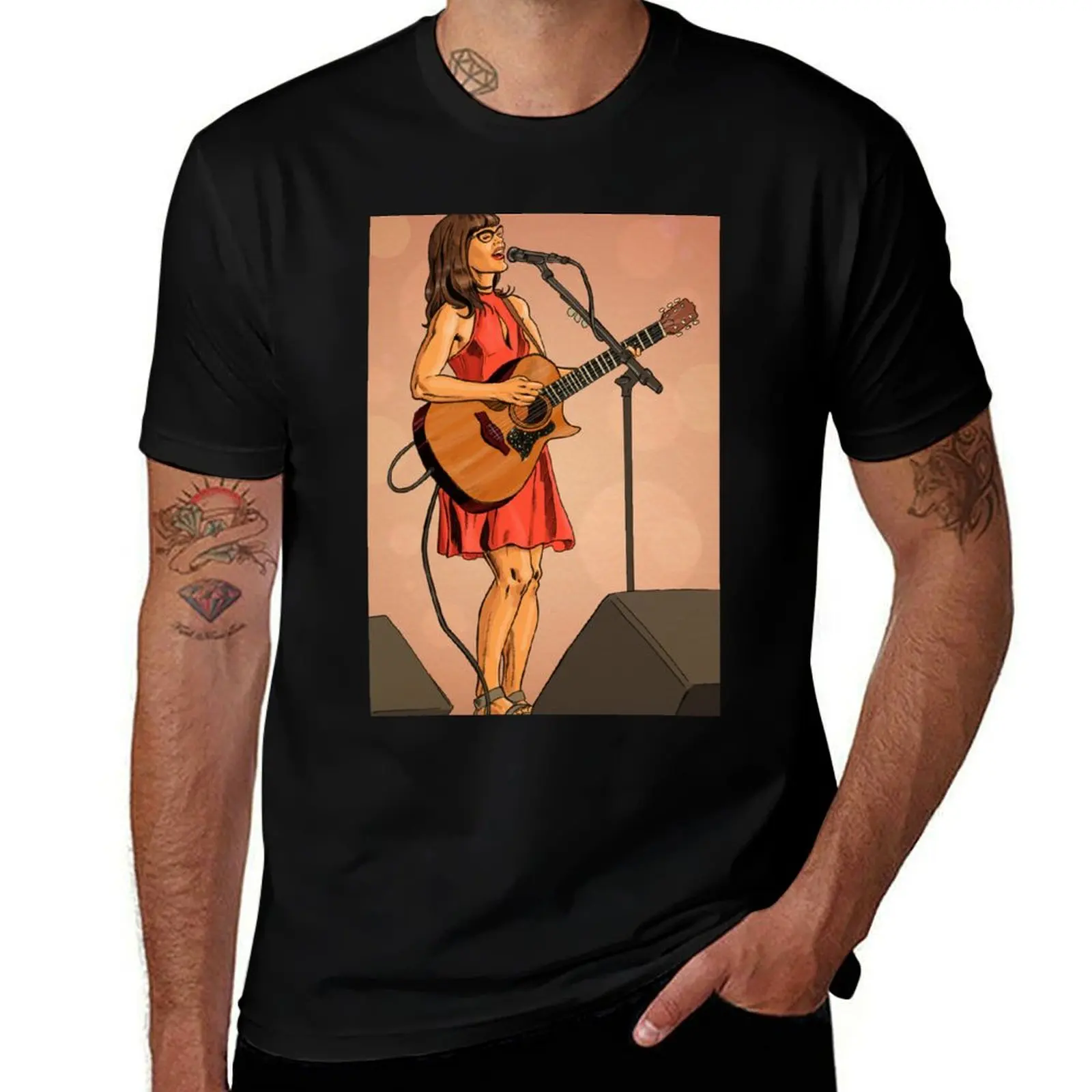 

Lisa Loeb by Don Sparrow T-Shirt men t shirt cotton 100% man tshirt