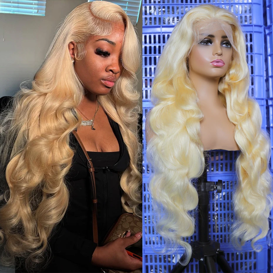 13x6 Hd Lace Frontal Wig 250 300 High Density 613 Honey Blonde 13x4 Lace Front Human Hair Wigs For Women Body Wave Brazilian Wig