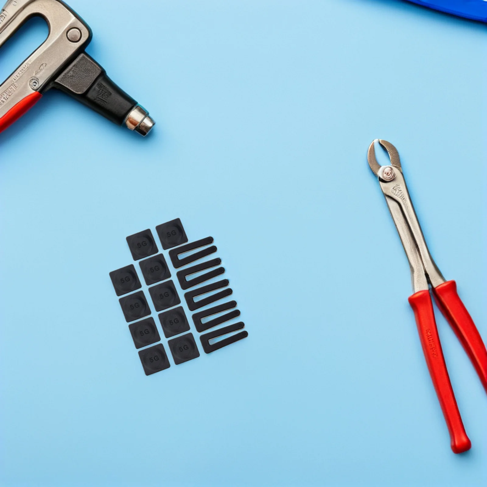 5 Sets Ceiling Kit Balance Clips 5Gm Self Adhesive Weights Stable Support Noise Reduction Compatible Replacement Balancing Tool