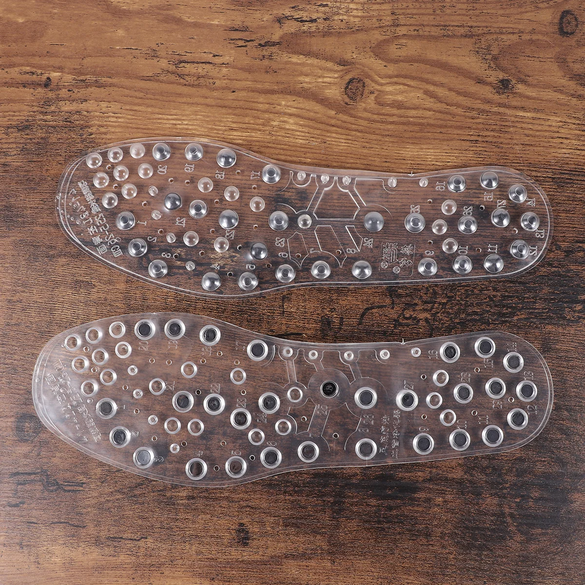 

1Pair Magnetic Massage Insoles Multi-Functional Foot Care Insole Men Women Adults Size 41-42 Stimulate Reflex Points Relieve