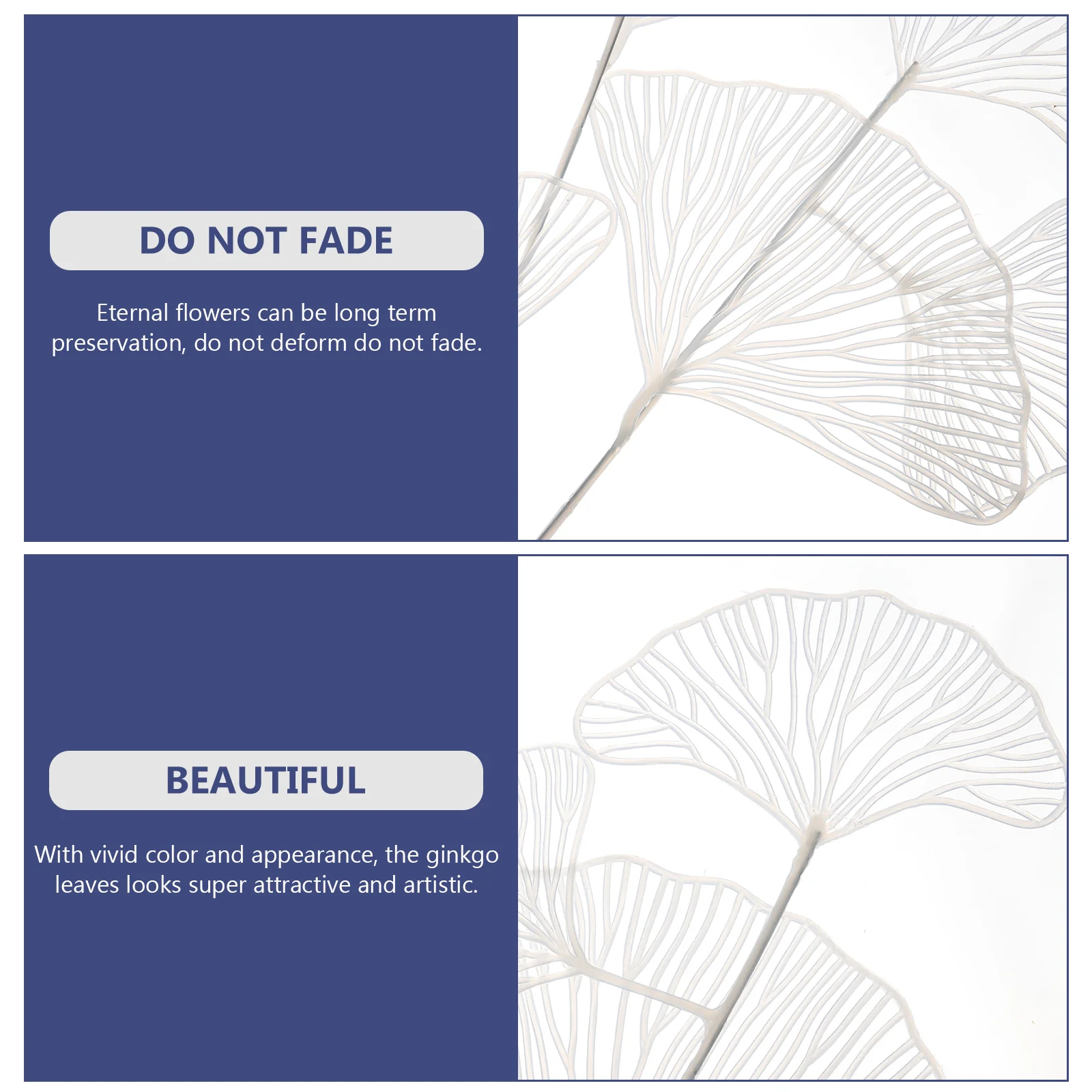 

2 Pcs Simulated Plants Flower Simulation Wedding Decor Leaf Plastic Photo Props Potted Bride Artificial Branch