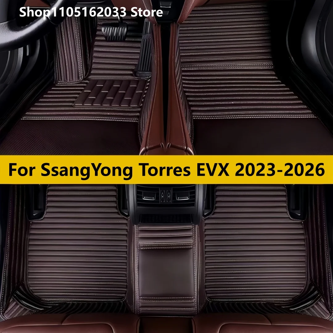 

Автомобильные коврики на заказ для SsangYong Torres EVX 2023 2024 2025 2026, аксессуары для салона автомобиля