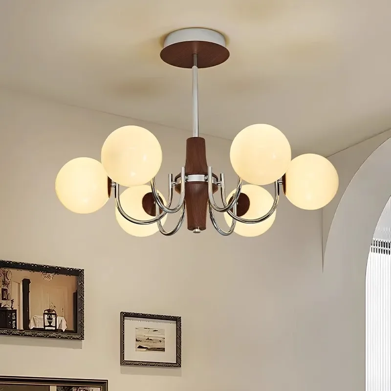 Living room chandelier Bauhaus retro magic bean high-end restaurant
