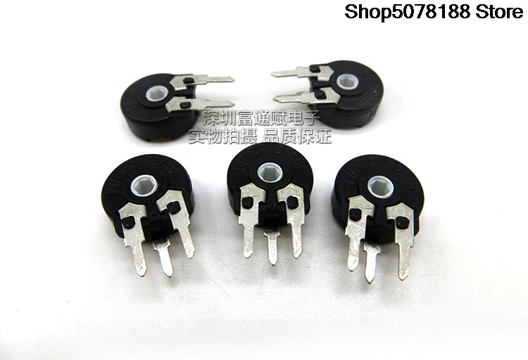 Potenciómetro de PI10-1M de orificio hexagonal vertical PT10MH01-105A ajustable PIHER