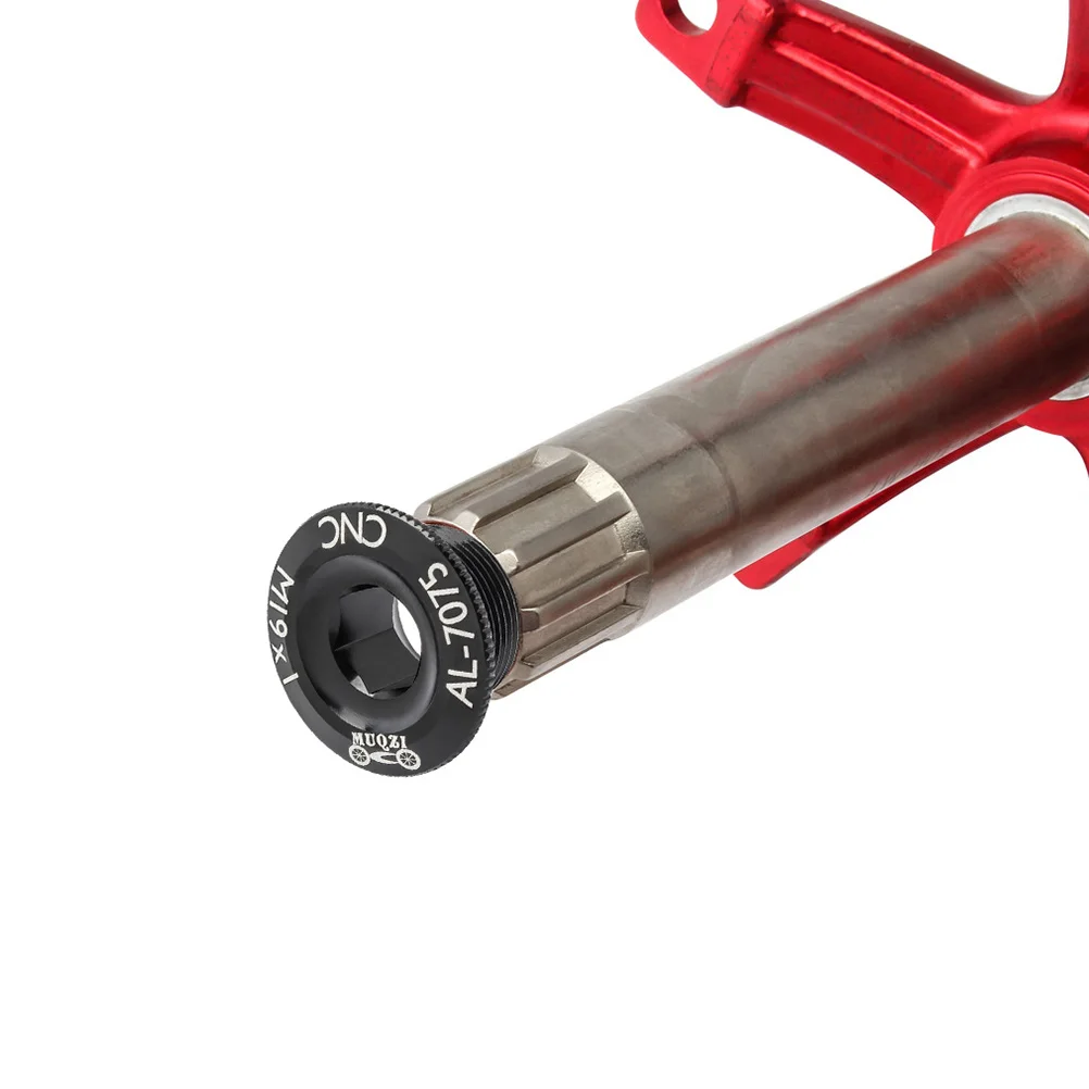 

2Pcs Aluminum Alloy Crankset Fixing Screw Strong Compatibility Beautiful Color Embellish Life Show Personality