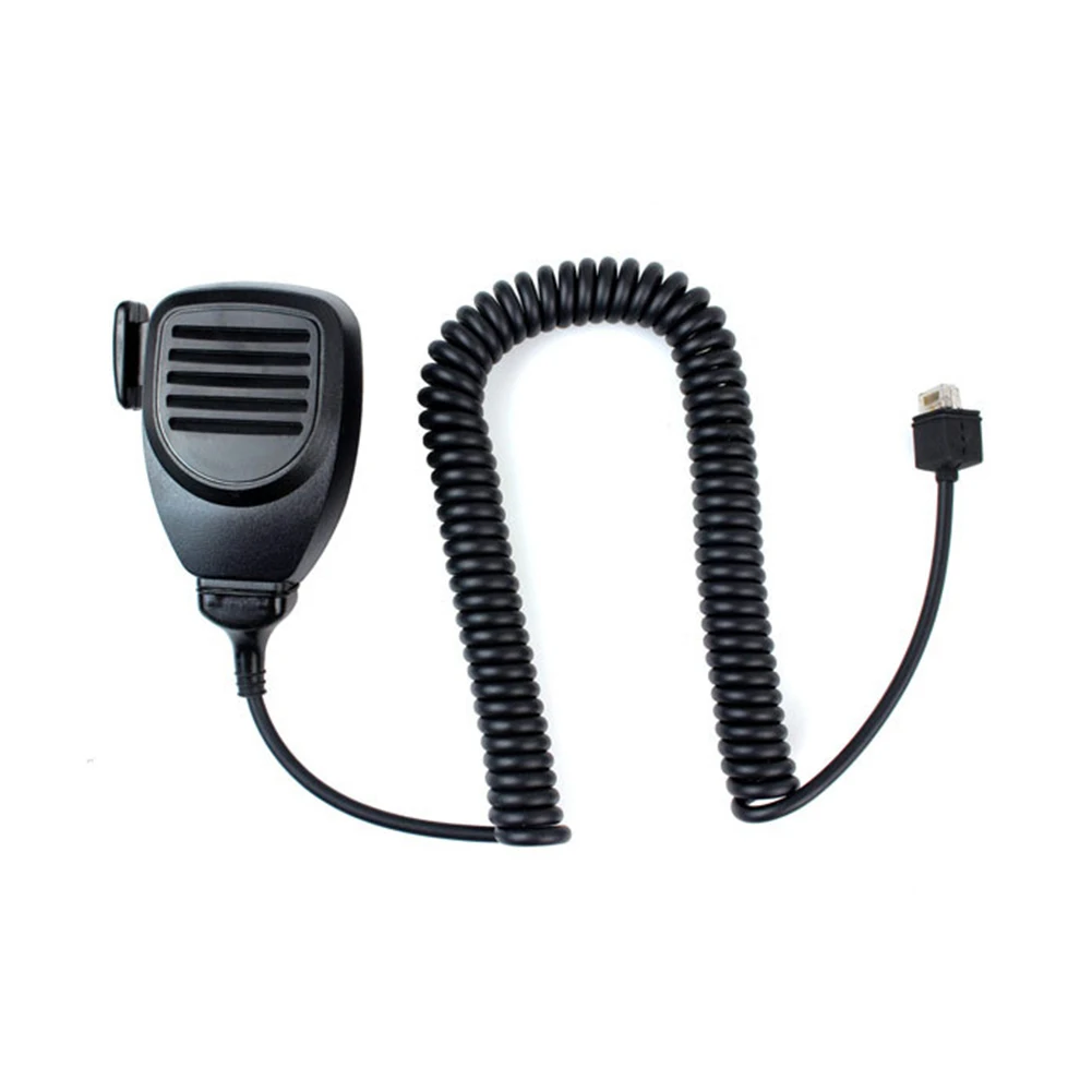 Kabel mikrofonowy 8-pinowy, łatwy w instalacji, do radiotelefonów mobilnych, wytrzymały, spiralny, części zamienne do walkie-talkie Kenwood KMC-32 KMC-35