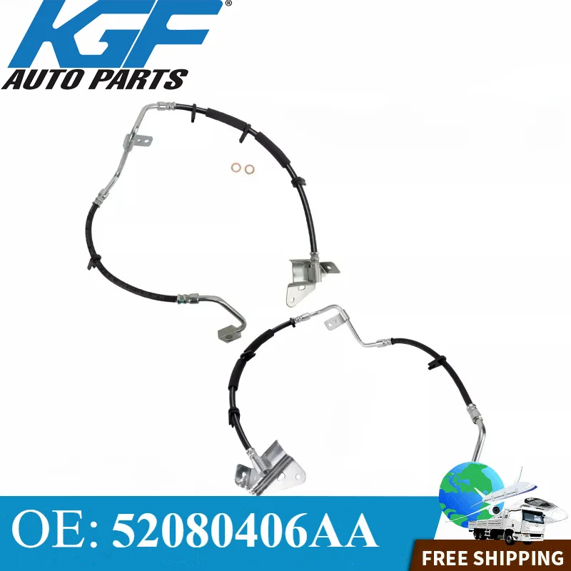 

High quality Left or right Front Brake Hose Fit For 2003-2004 Jeep Grand Cherokee 52080406AA 52080405AA