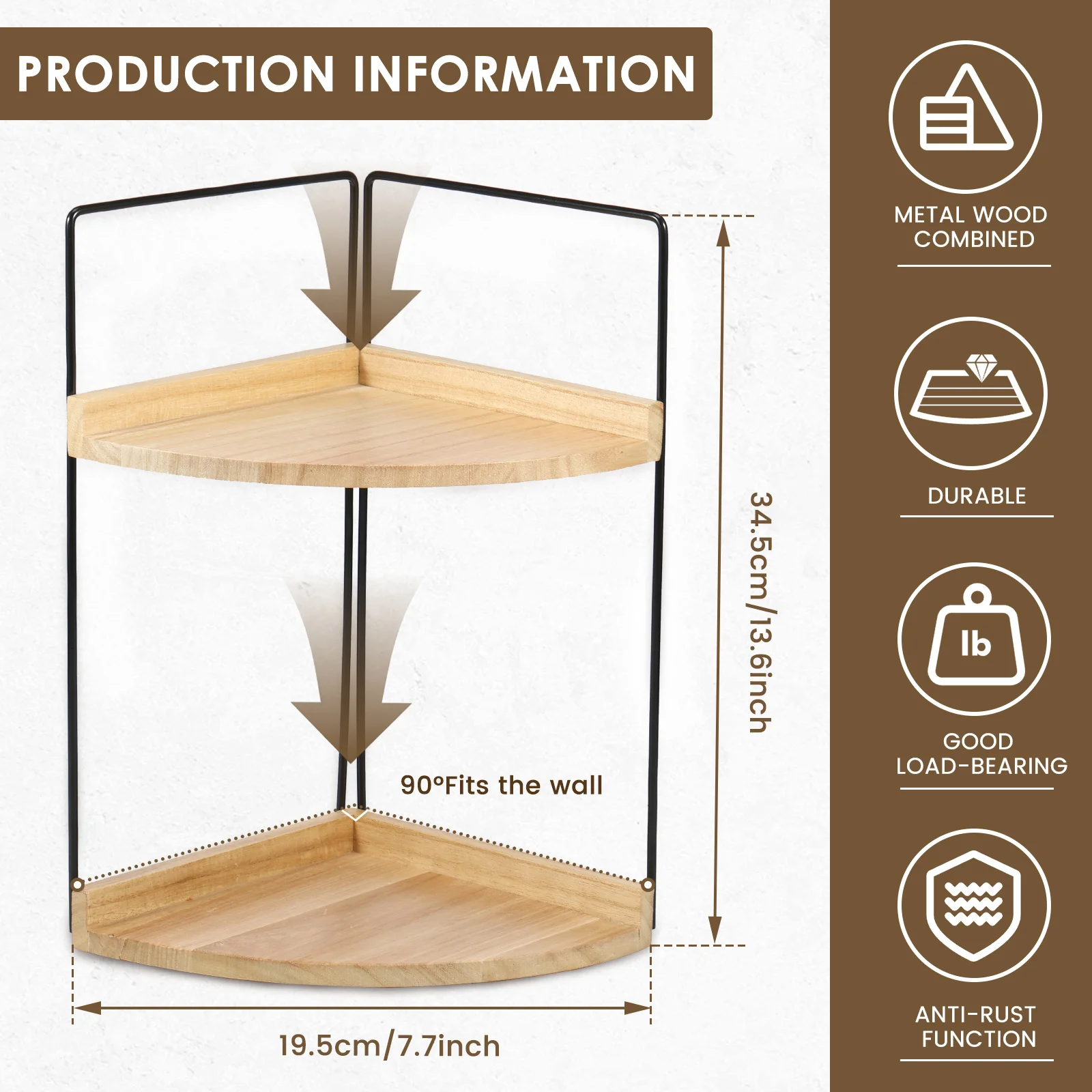 Bathroom Counter Organizer Wood 2 Tier Corner Bathroom Counter Organizer Sturdy Enduring Bathroom Organizer Countertop Space