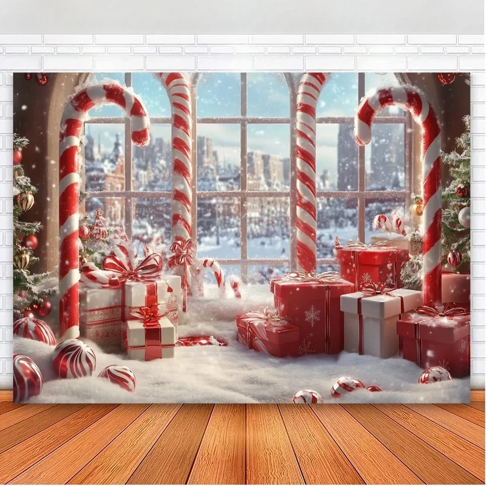 

winter photography backgrounds christmas snow christmas wreath holiday party family kids photo backgrounds studio props