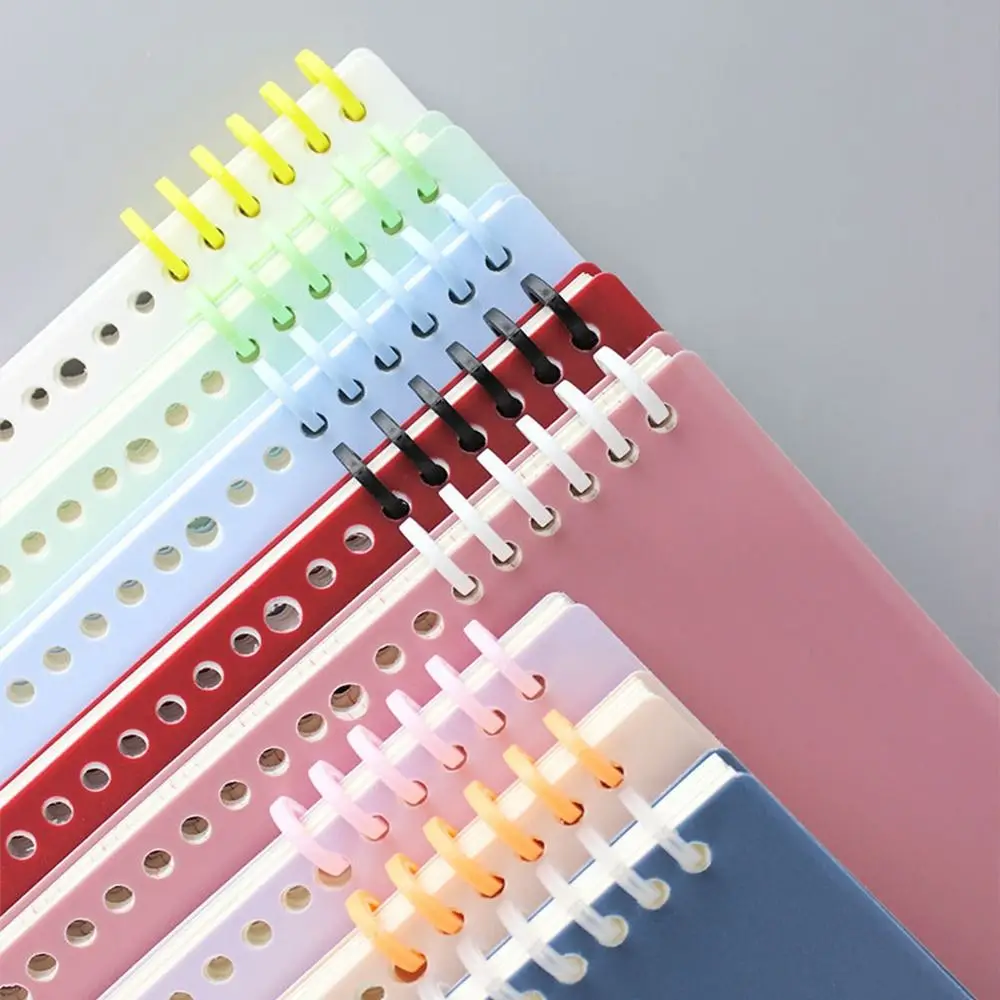 Book Binder Hoops Scrapbooking School Office Supplies 6-Ring Circle Ring DIY Binder Ring Paper Binder Ring Loose Leaf Ring
