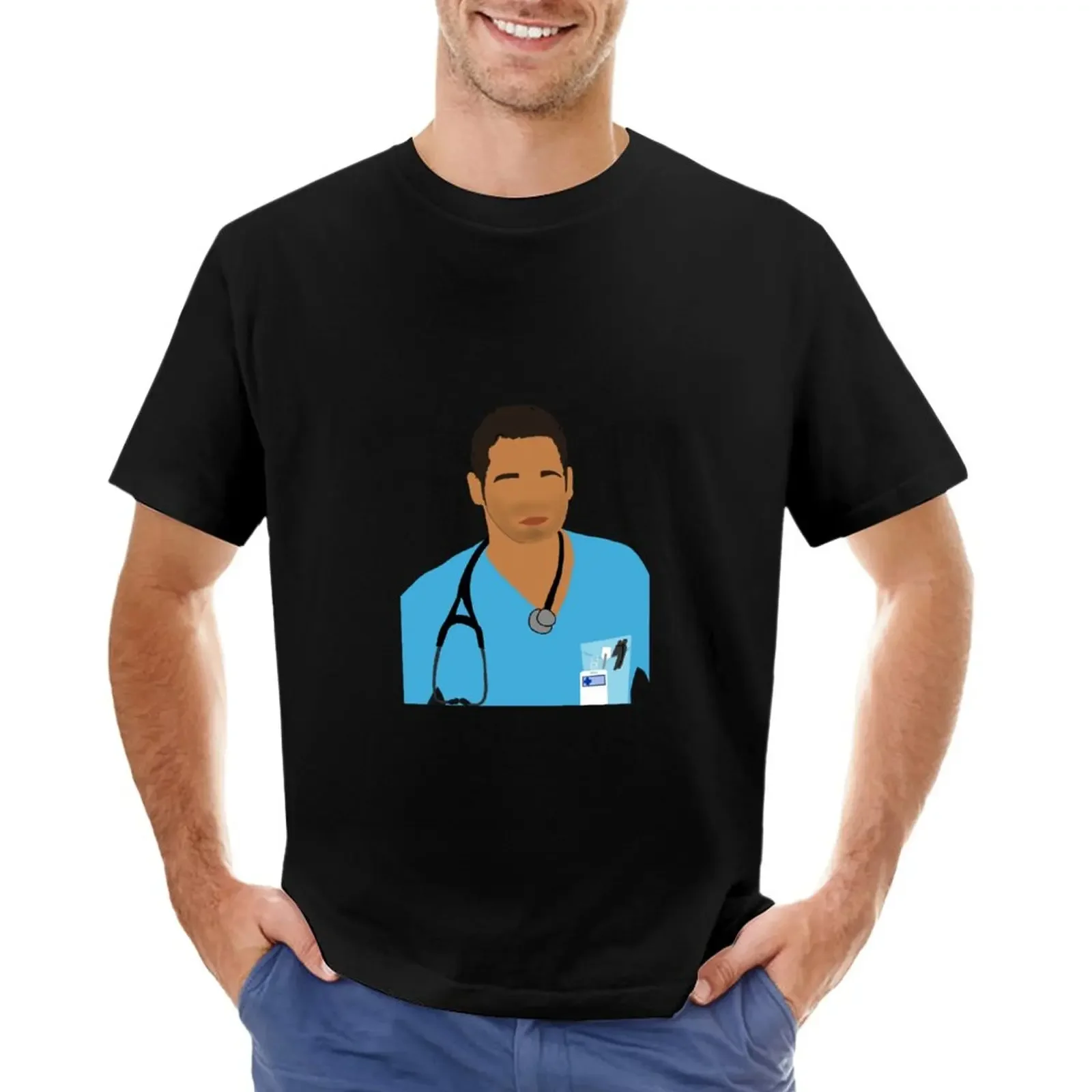 Alex Karev Faceless Portraits T-Shirt vintage clothes anime mens champion t shirts