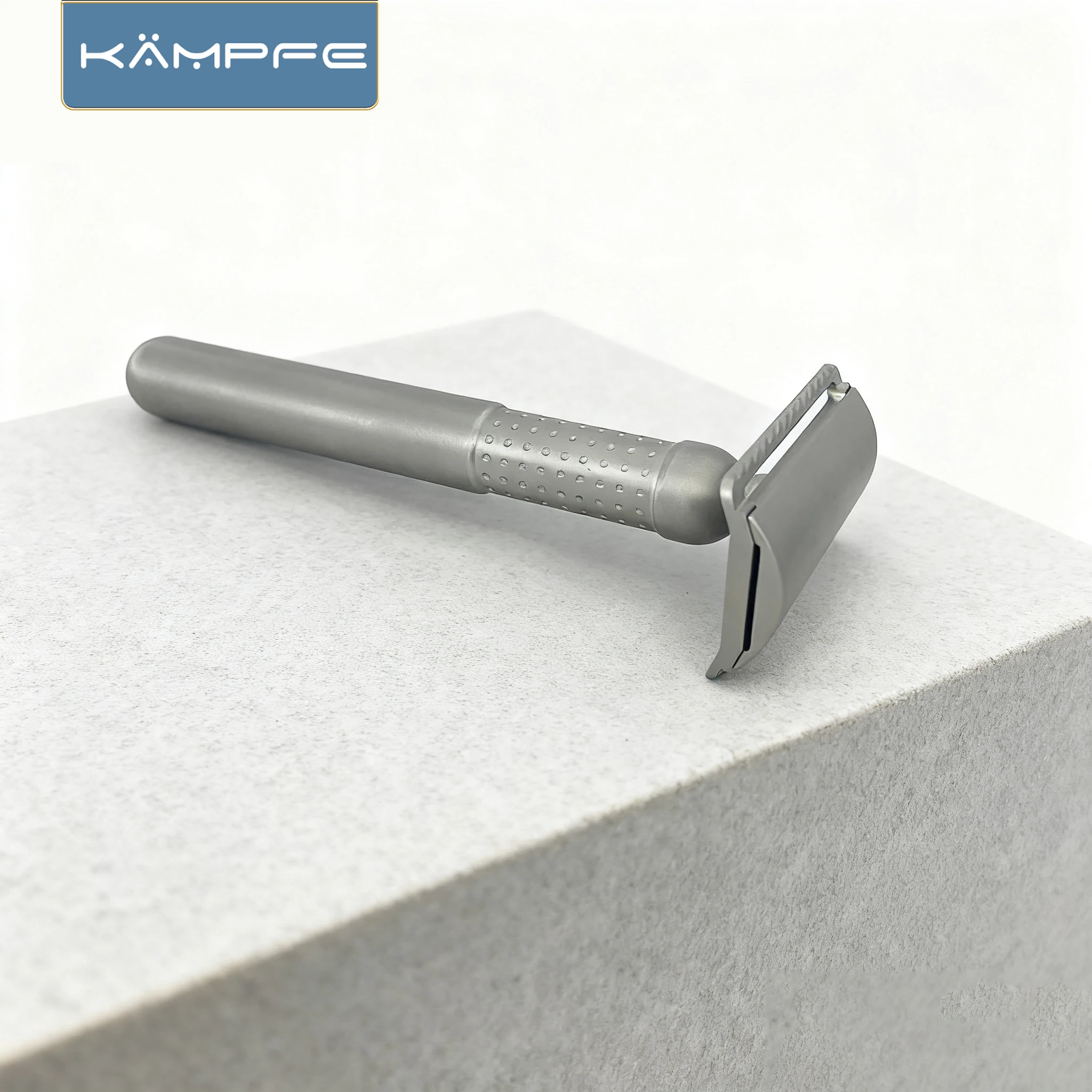 KAMPFE Double-Sided Manual Safety Razor CNC Stainless Steel Closed Or Open-Type Men's Grooming Tool
