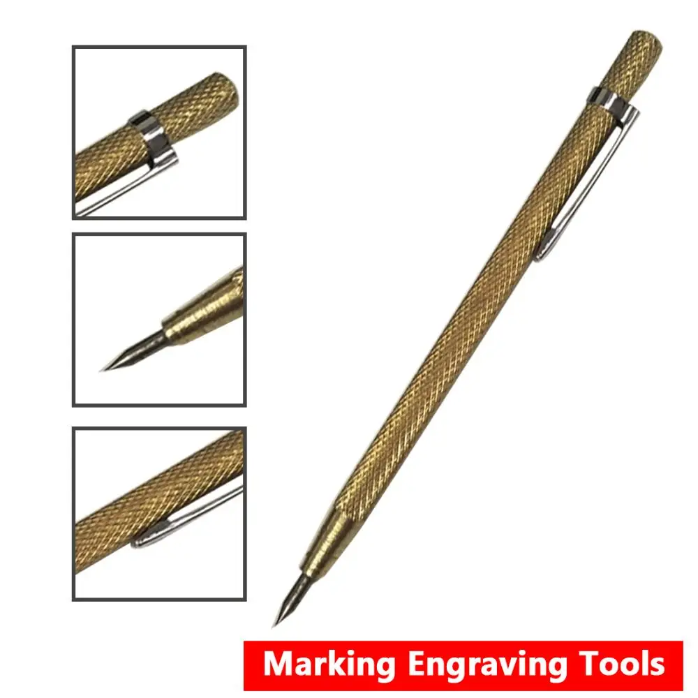 Glass Etching Carving Tools Engraving Hand Ceramic Carbide Marking Scriber Metal Pen