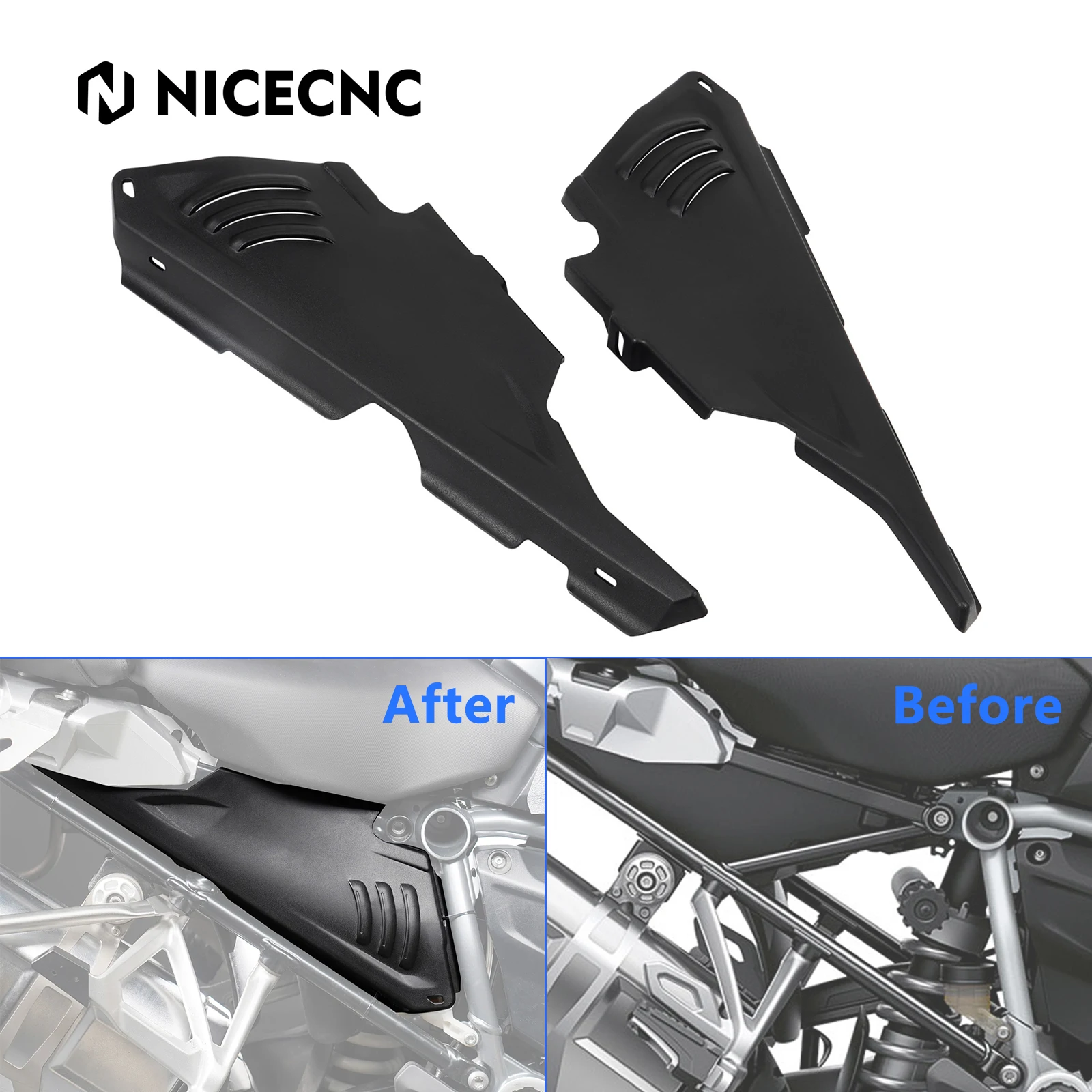 

For 2018-2023 BMW R1250GS Side Cover Infill Fairing Motorcycle Rear Frame Side Panel for BMW R1200GS 2013 2014 2015 2016 2017 18