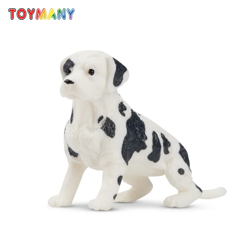 

Simulation Dog Pet Animal Model Toy Mini Standing Dalmatian Puppy Figures Dolls Action Figurines Toys for Children Set Gift