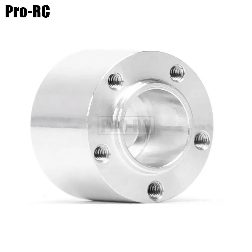 AS Axis Spindleon 4Pcs Adaptateur Moyeu Hex Drive Roue 12Mm Laiton Compatible avec Axial SCX10 90046 RR10 RGT 86100 MST GEN 8 1/10 RC Crawler 10Mm