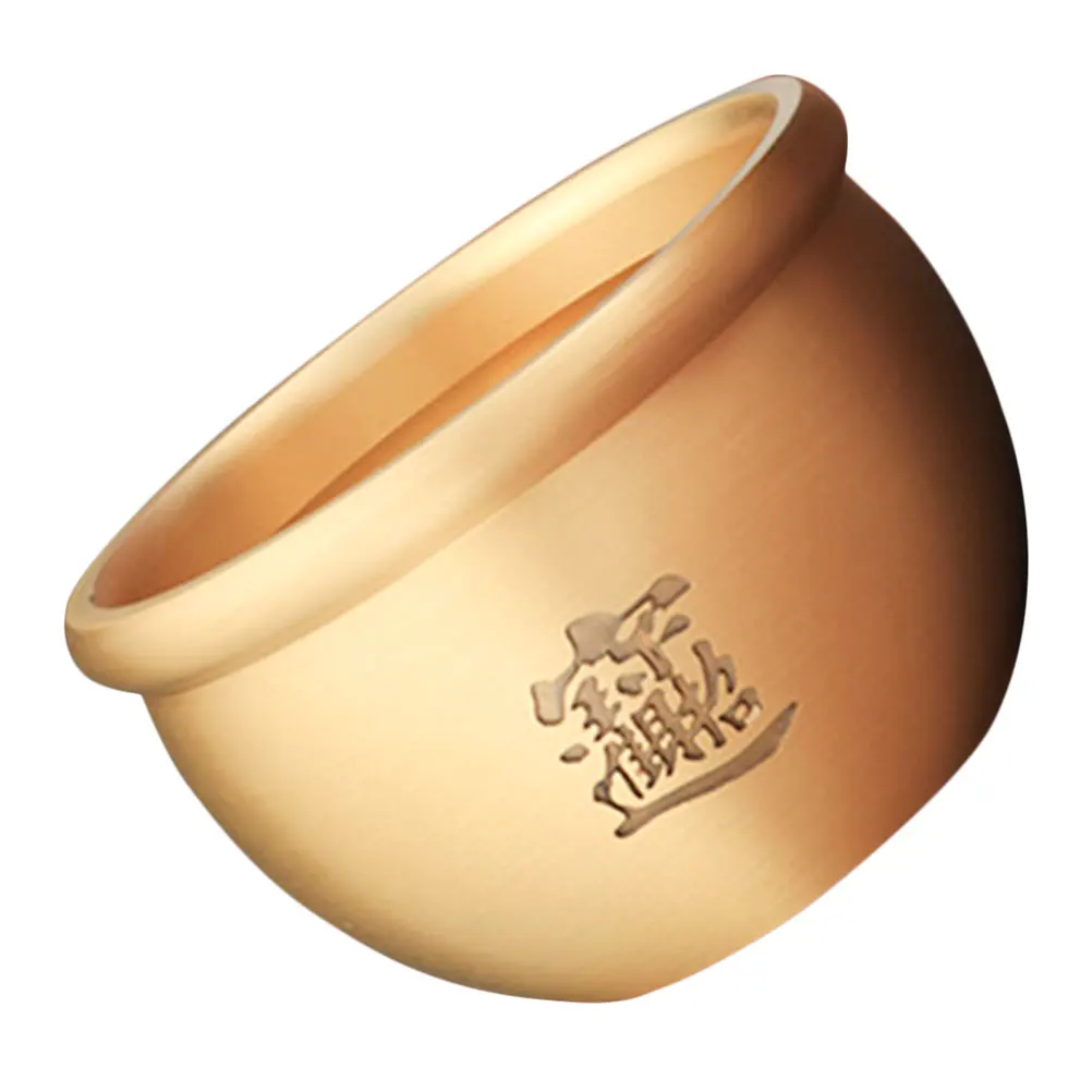 

1 pc Copper Fortune Tank Ashtray Holder Creative Metal Decoration Multifunctional Home Craft Smoker Gift Living Room