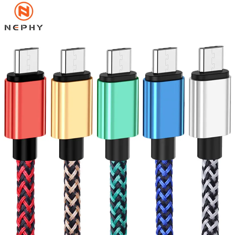 3A Fast Charging USB Micro Cable Data Cable for Samsung Xiaomi Huawei HTC OPPO VIVO V8 Mobile Phone Charger USB Cable 1M 2M 3M