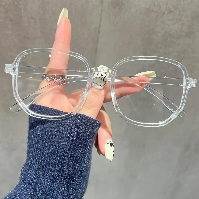 Klassische transparente Linse Computer Brillengestell Damen Herren Anti Blaulicht Blockierende Brille Blue Ray Blockierende Brille
