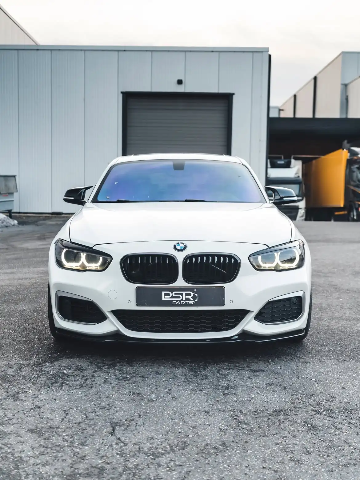 Для BMW серии 1 F20 F21 118i 120i M135i M140i LCI 2015-2019 автомобильный передний бампер, спойлер, диффузор, защита, дефлектор, комплект кузова из АБС-пластика