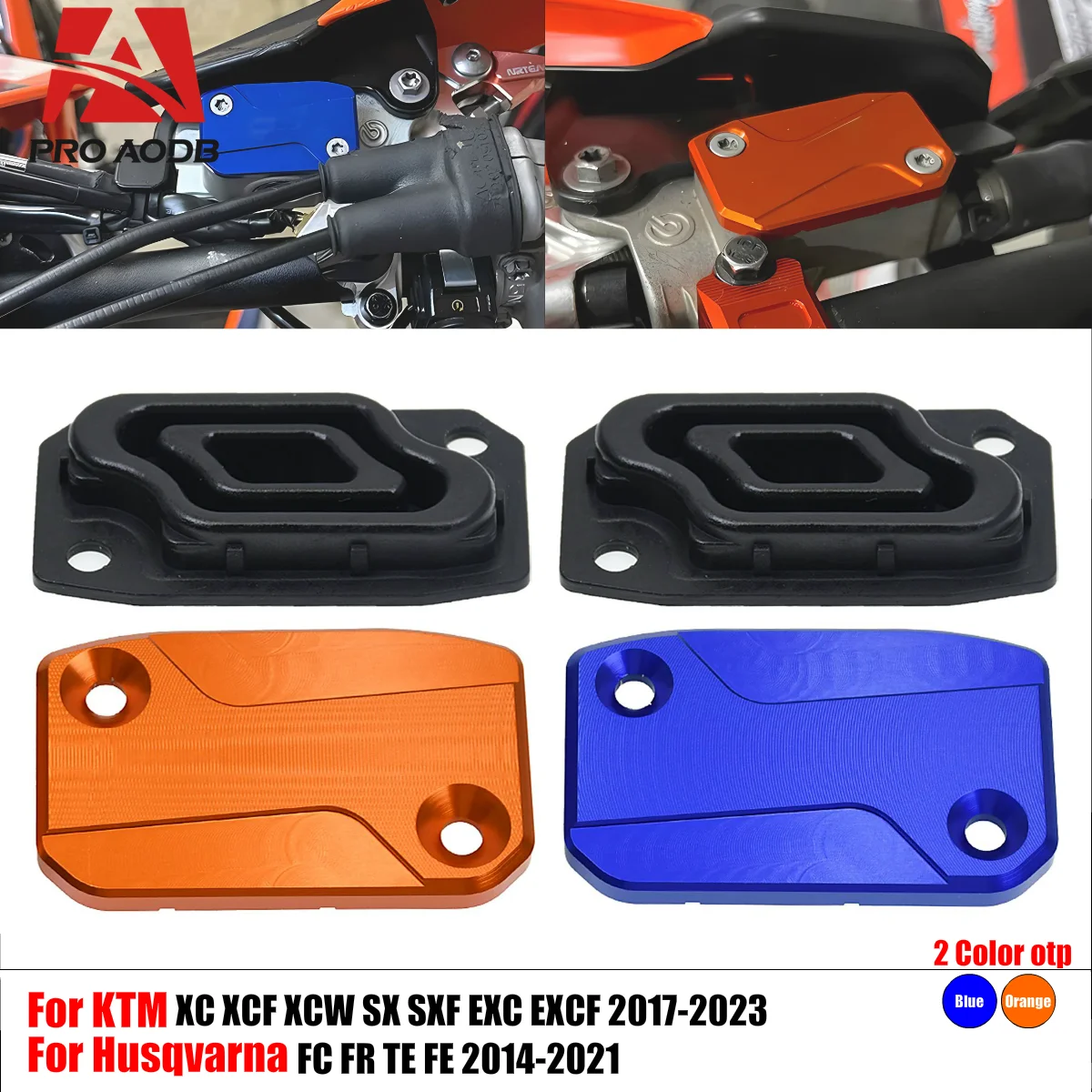 

Motorcycle High-Quality CNC Front Brake Clutch Fluid Reservoir Cap Cover For KTM SX SX-F XC XC-F EXC EXC-F XC-W XCF-W 2017-2023