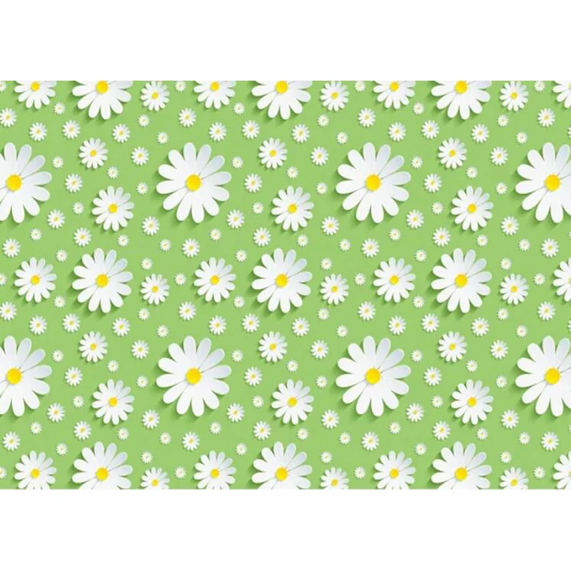 Boho Rainbow Daisy Girl 1 ° compleanno fotografia sfondo pace neonato sfondo Baby Shower Party Decor puntelli da Studio AZ-02