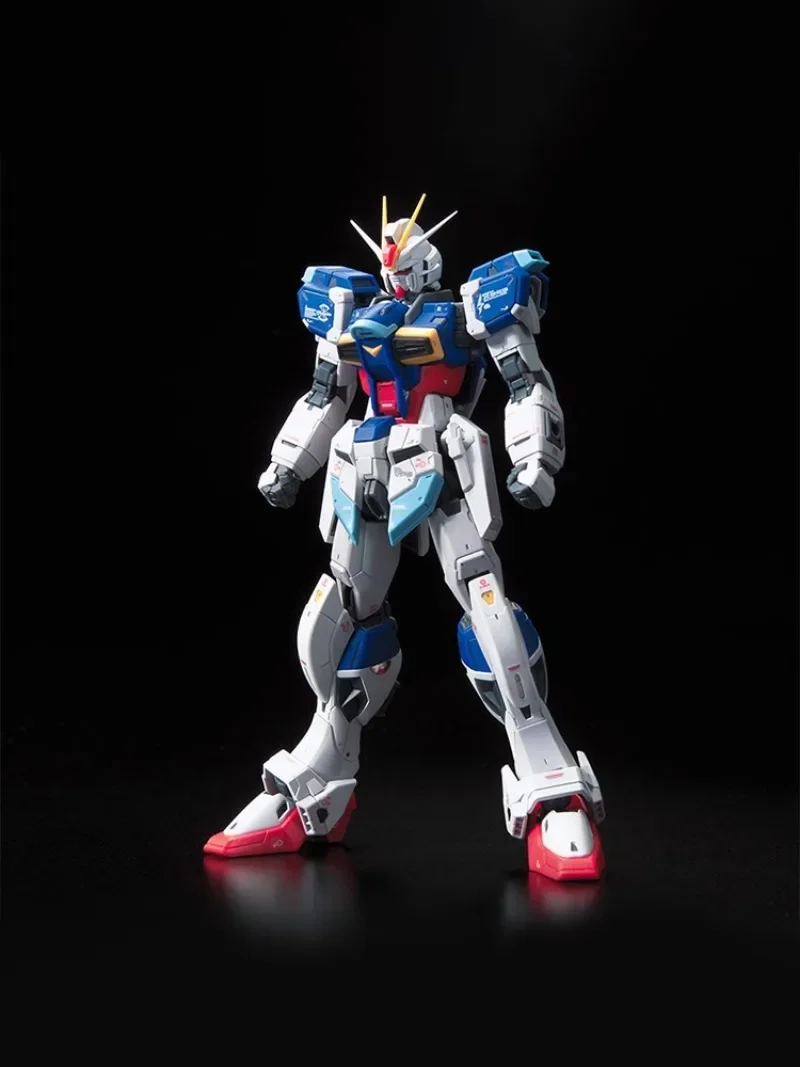 Bandai-figura de acción de GUNDAM RG 1/144 para niño, juguete Original de colección de Anime, ZGMF-56E2/Alfa, impulso de fuerza, especial, en Stock