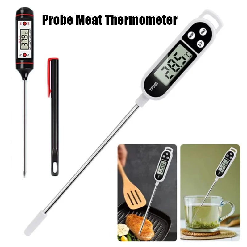 Digital Meat Food Thermometer Probe TP300 for Kitchen Milk Cooking BBQ Electronic Temperature Gauge Kitchen Tools