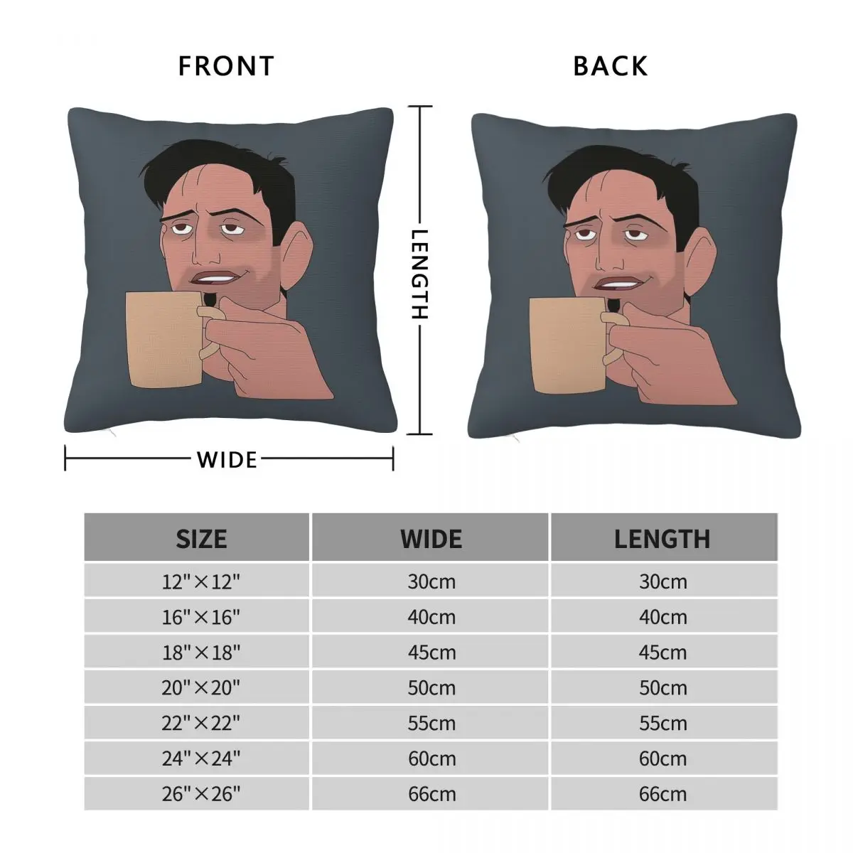 Iron Giant Dean Mccoppin Drink Square Pillowcase Polyester Linen Velvet Creative Decorative Sofa Seater Cushion Cover Wholesale