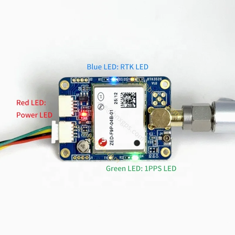 Moduł ZED-F9P Ublox GPS, precyzyjna płytka GNSS RTK do dronów