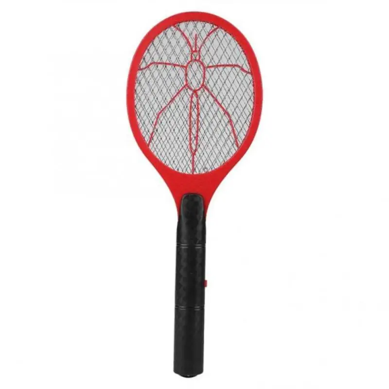 Electric Mosquito Racket Killer Insects Racket Electric Fly Swatter Fryer Flies Cordless Battery Power Bug Zapper Kills Home Bug