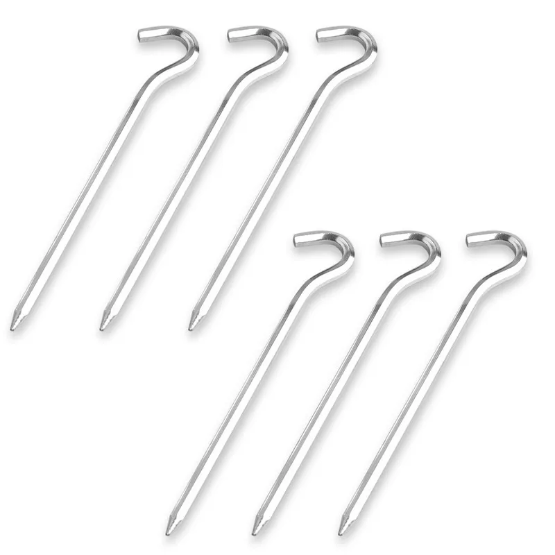 4/6/8/10/12pcs Outdoor Picnic Camping Fishing Canopy Tent Pegs Stakes Nails Ground Pin