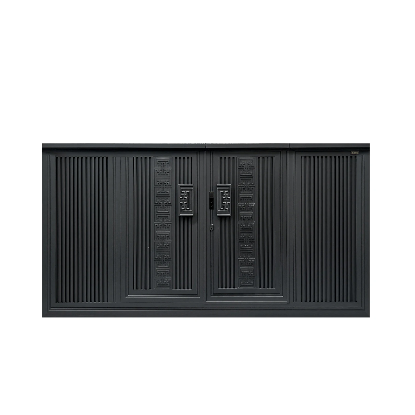 Modern Durable Aluminum Alloy Gate for Hotel & Villa UseCustomizable