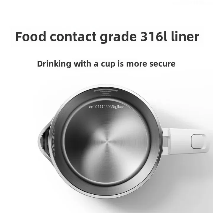 2025 Xiaomi Mijia غلاية كهربائية 3 1.7L منزلية 316 من الفولاذ المقاوم للصدأ 1800 وات تسخين سريع إيقاف تشغيل تلقائي غلاية ماء ساخن