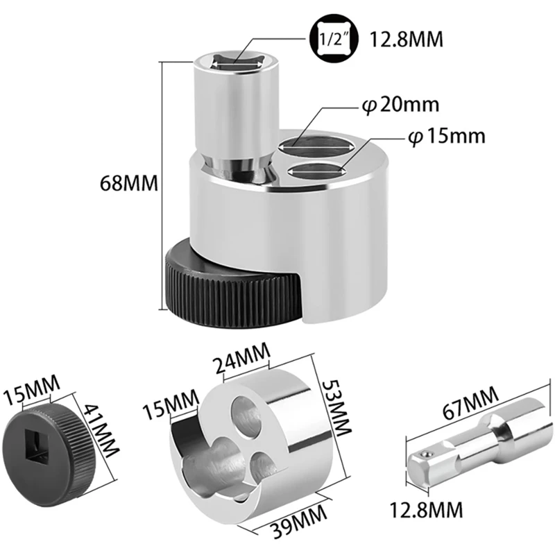 Nut And Bolt Extractor Special Tool Silver Bolt Extractor Steel Bolt Extractor Headless Screw Cylindrical Pin Extraction