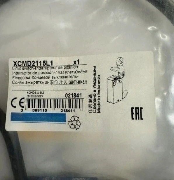 

Brand New Original XCMD2115L1 = ZCMD21 + ZCE01 + ZCY15 + ZCMC21L1 Fast delivery