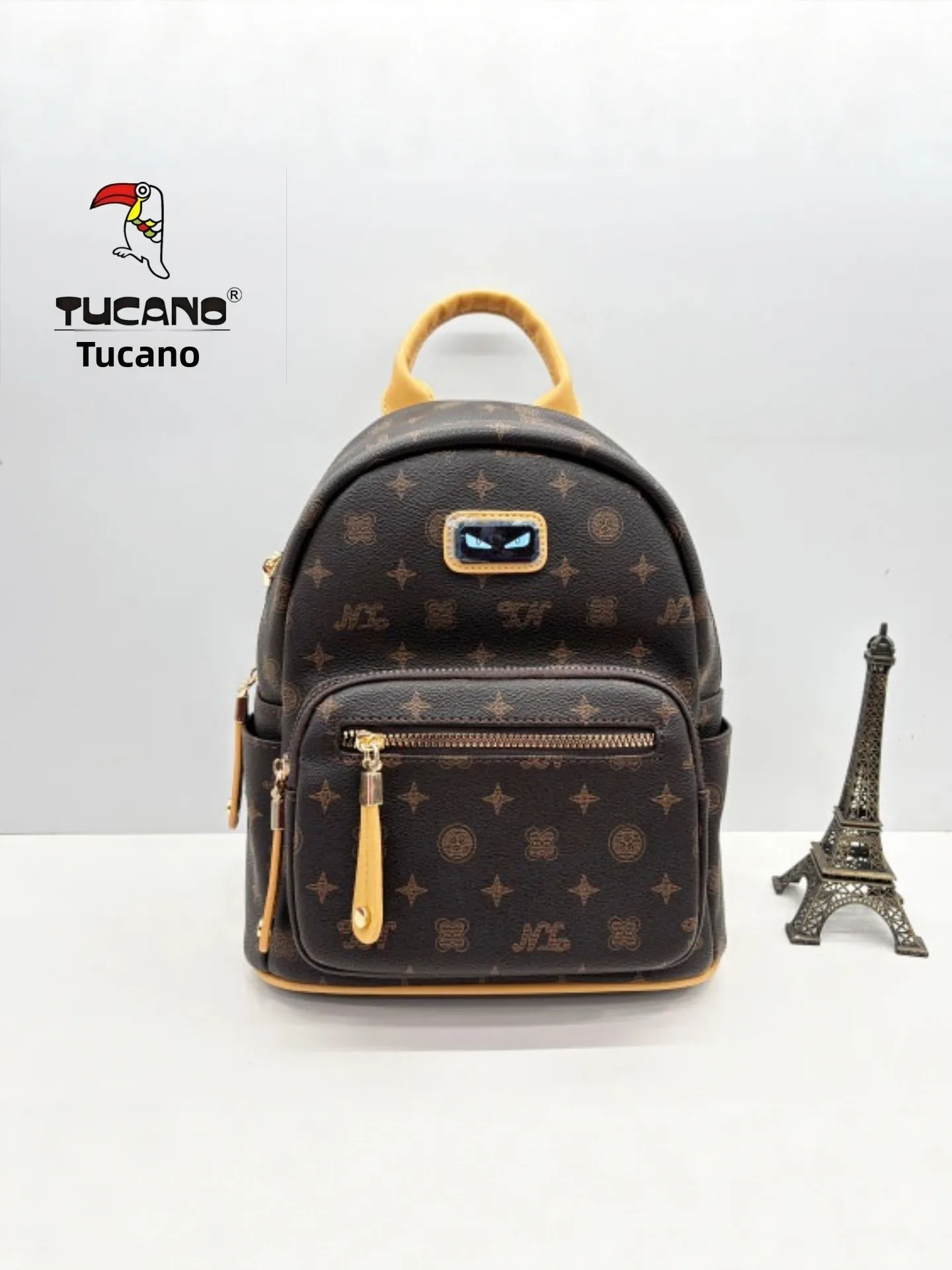 tucano-women's-faion-printed-bapa-casual-simple-sle-double-oulder-bag-pu-material-soft-handle-zipper-closure-bapa