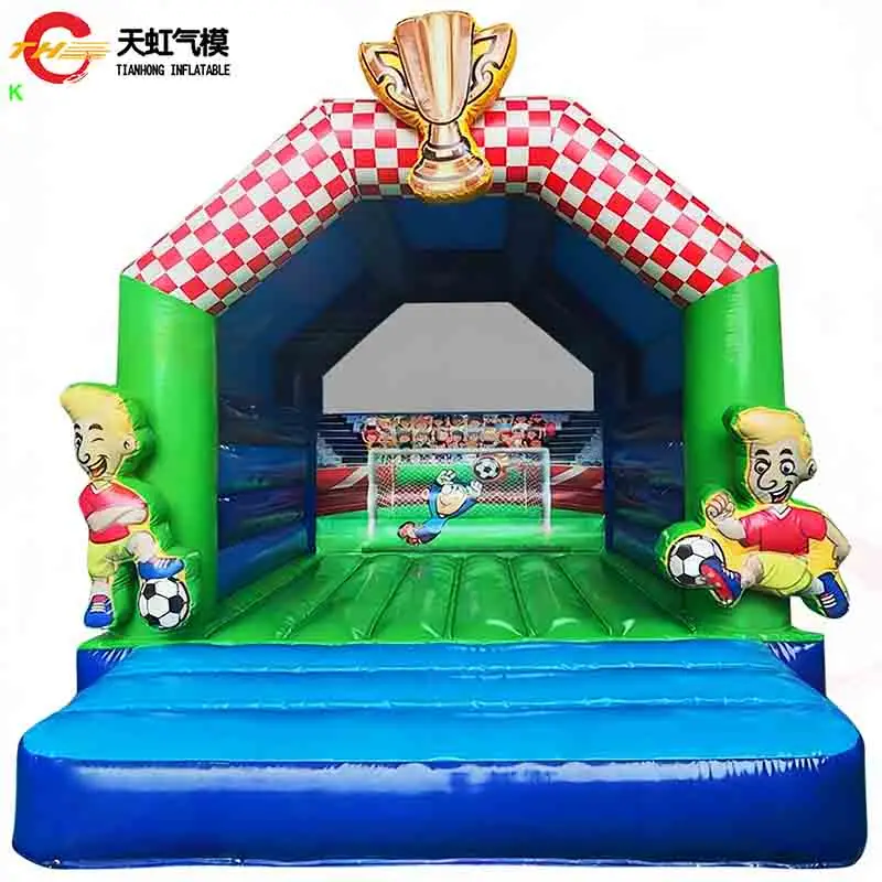 

Fast Shipping Soccer Bouncy Castle Inflatable Bouncer Trampoline for Children