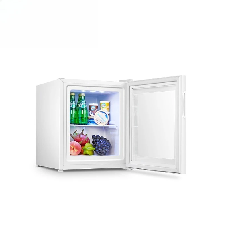 

30-литровый роскошный мини-холодильник с прозрачной стеклянной дверцей, умный холодильник для отелей