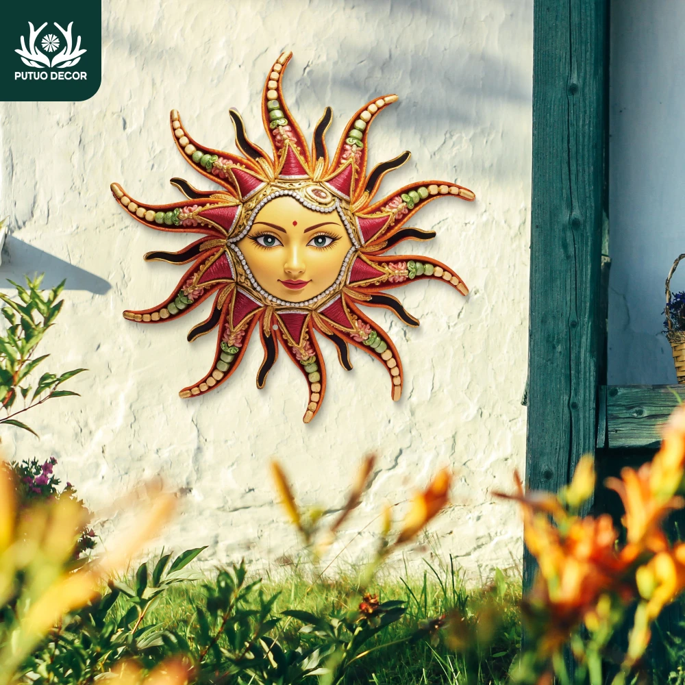 Putuo Decor 1pc Metal Tin Sign Outdoor Garden Decoration, Wall Art Decor Home Decor Room Decor, Gift