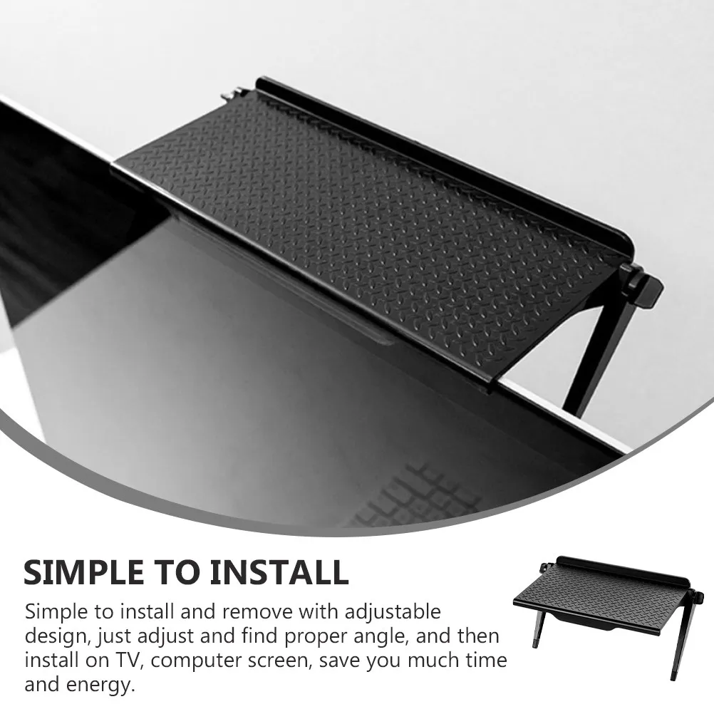 1 pcs Monitor Riser Stand Computer Desk Organizer Desktop Storage Halloween Christmas New Year Screen Storage Rack Monitor Stand