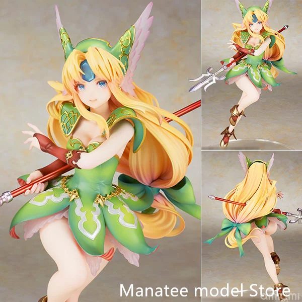 Square Enix Original Trials of Mana Riesz Complete Figure PVC Action Figure Anime Model Toys Collection Doll Gift