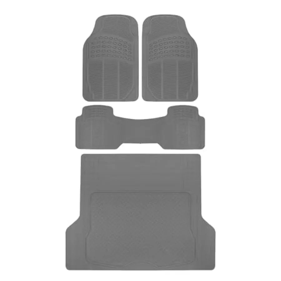 

ProLiner All Weather Rubber Auto Floor Mats and Cargo Liner - Heavy Duty 4pc Set - CB783
