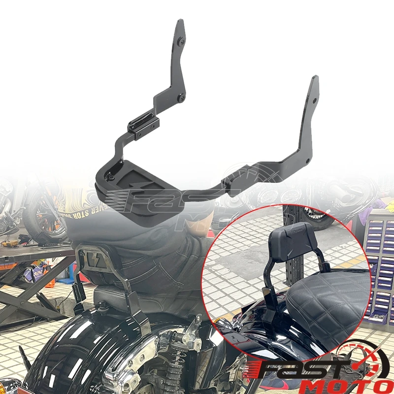 Motorcycle Detach Passenger Backrest Sissy Bar W/ Pad For Harley Touring Electra Glide Ultra Limited FLHTKL FLHTKSE FLHTK FLHTCU