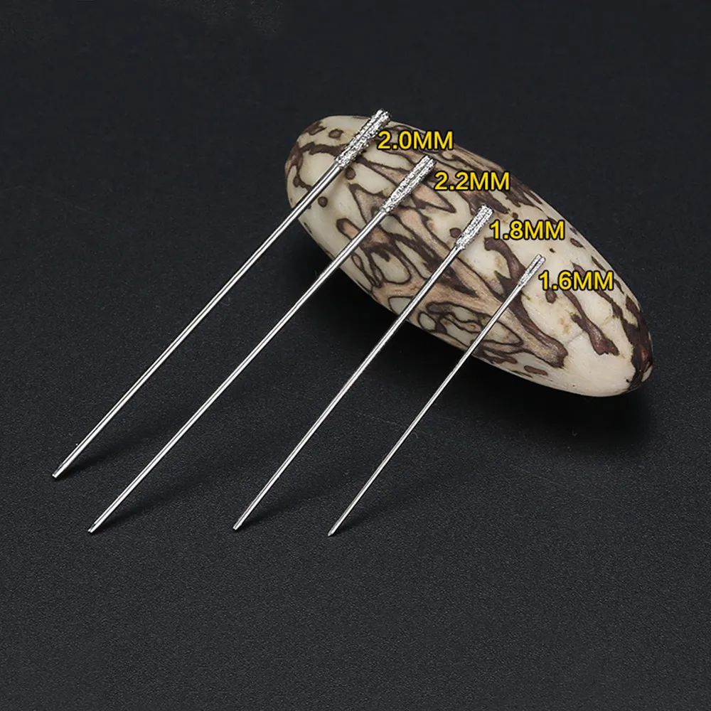 5/10/15 Pcs Twist Drill Bit 1.0mm 1.4mm 1.6mm 1.8mm 2.0mm 2.2mm Jade Agate Hole Punching Needle Diamond Sand