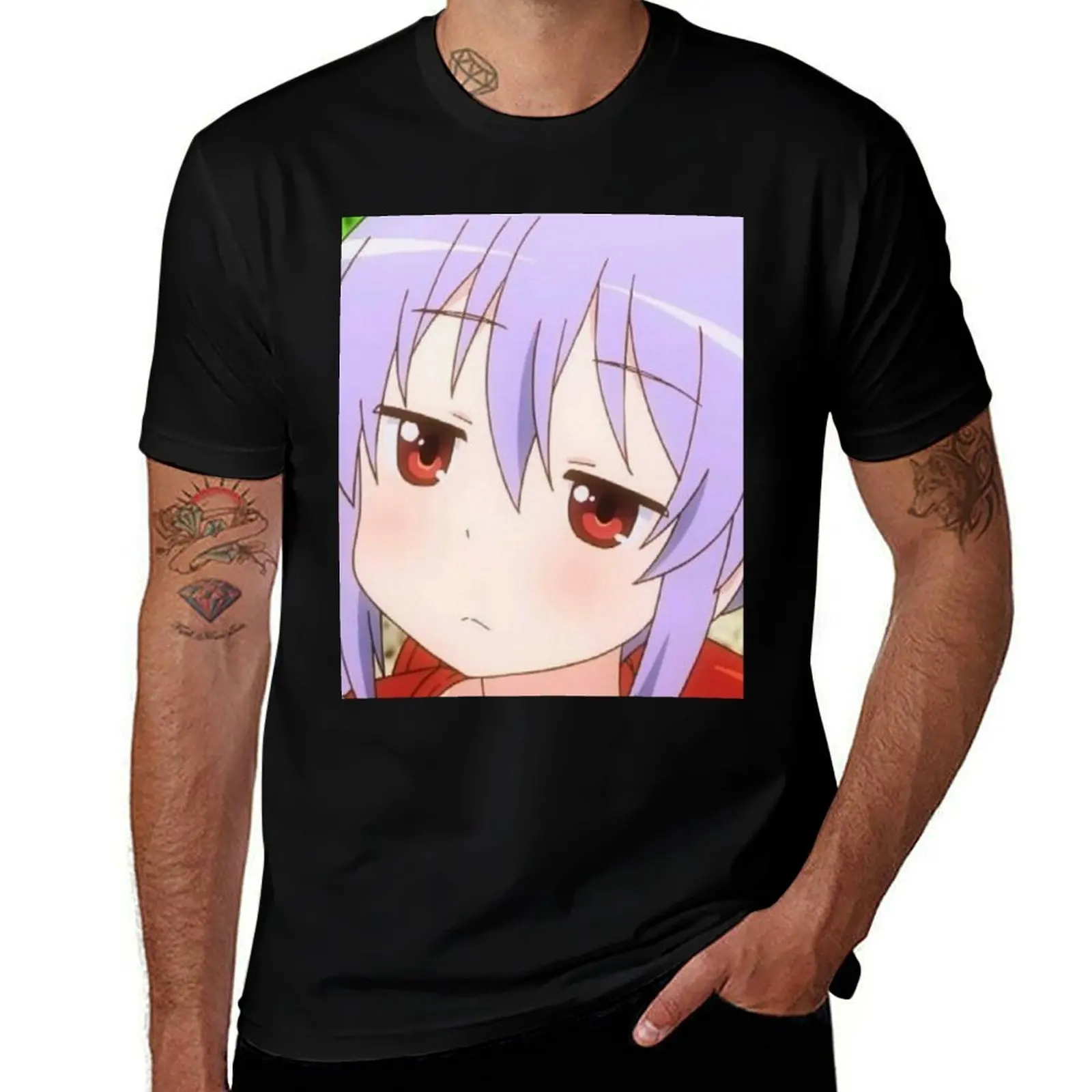 Renge Ren-chon Miyauchi Nyanpasu T-Shirt Moisture Wicking Quick Dry Tee T-Shirt