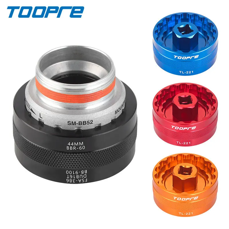 TOOPRE Bike Bottom Bracket Tool DUB BBR60 MT800 BB TL-fc24 fc25 Remove Lockring Implement BB93 MTB Mega BSA30 BB386 Install Cup